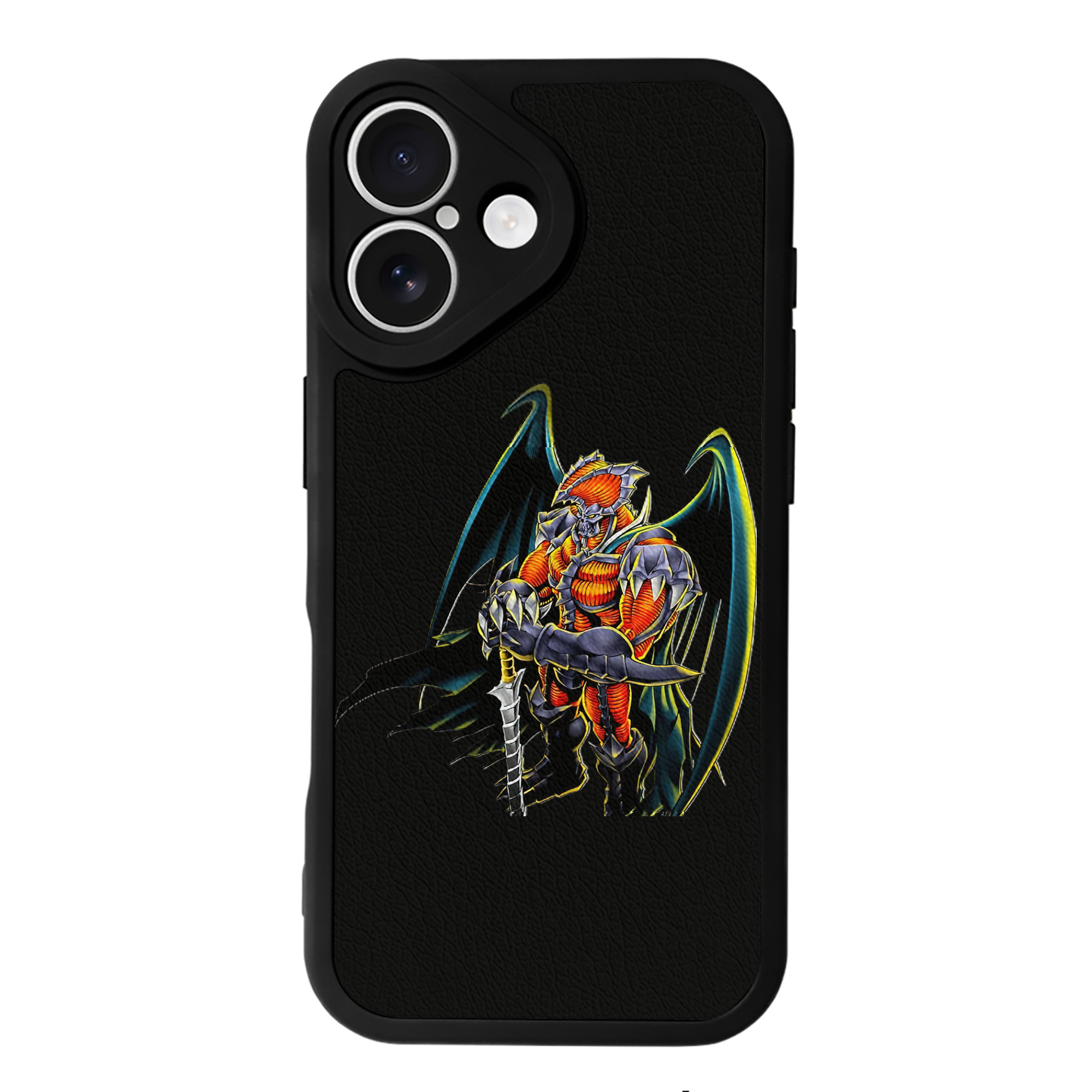 （画像用） 遊☆戯☆王 Yu-Gi-Oh! 【iPhone 16シリーズ対応】シリコンスマホケース（レザー調） 材質：シリコン